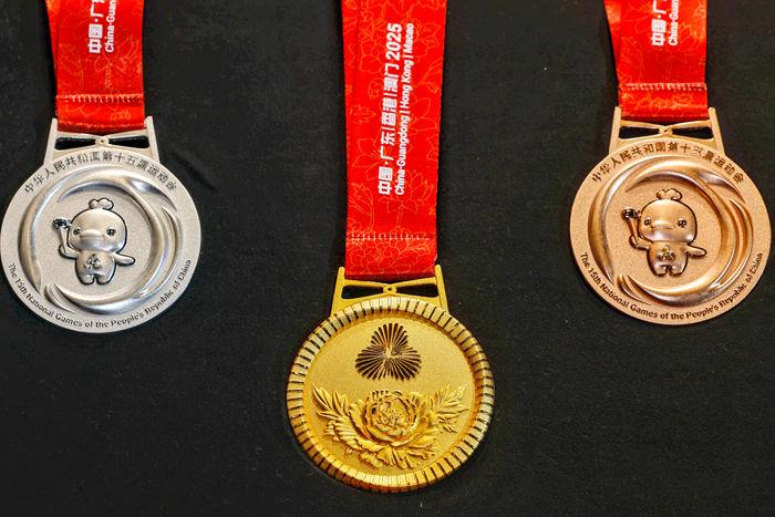 第十五屆全國(guó)運(yùn)動(dòng)會(huì)獎(jiǎng)牌“同心躍”發(fā)布